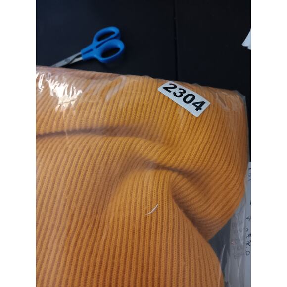 Vtg Cheerleader Cardigan Womens Large Yellow 70s High School Preppy Retro Boho - Picture 13 of 14